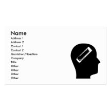 Thinking About Harmonica Business Card