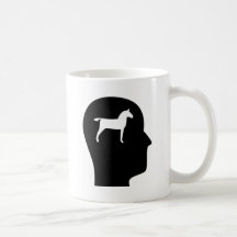 Thinking About Horses Coffee Mug