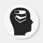 Thinking About Library Work Fridge Magnet