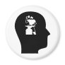 Thinking About Metal Working Refrigerator Magnet
