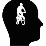 Thinking About Mountain Biking photo sculptures