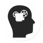 Thinking About Projection stickers