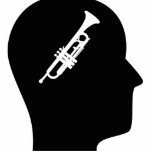 Thinking About Trumpet photo sculptures