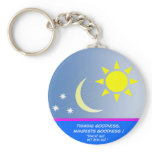 Thinking Goodness, Manifests Goodness keychains