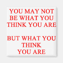THINKing joke Refrigerator Magnets