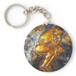 Thinking Man Art Gift Keychains