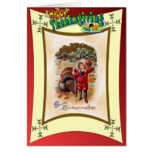 Thinking of you at Thanksgiving Card