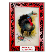 Thinking of you at Thanksgiving Card