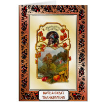 Thinking of you at Thanksgiving Card
