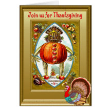 Thinking of you at Thanksgiving Card