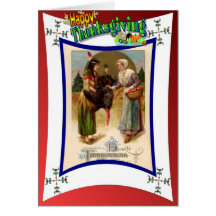 Thinking of you at Thanksgiving Greeting Cards