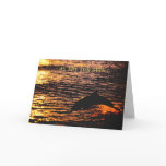 thinking of you ...dolphin sunset jump cards