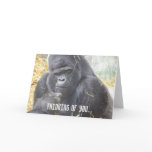 Thinking of You Gorilla Card