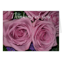 Thinking of you greeting card