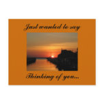 Thinking of you..., Just wanted to say postcards
