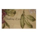 Thinking of you! Message Card Business Card Templates