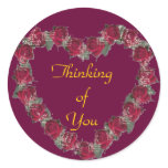"Thinking of You" stickers