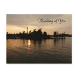 "Thinking of You"-Thousand Islands Sunset postcards