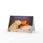 Thinking of you with Milko. cards