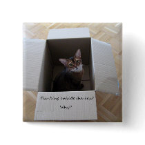 Thinking Outside the Box Pin