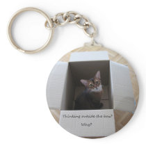 Thinking Outside the Box Key Chains