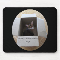 Thinking Outside the Box Mouse Pads