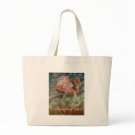 Thinking Pink Flamingo Tote bags