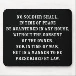 Third Amendent Est 1791 mousepads