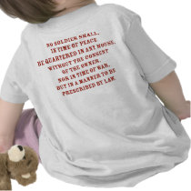 Third Amendment Est 1791 Tshirt