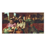Third-Class Compartment By Daumier Honoré photo cards