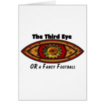 Third Eye - White Print with Caption by Manda