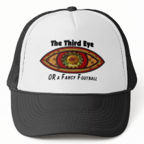 Third Eye - White Print with Caption by Manda