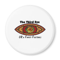 Third Eye - White Print with Caption by Manda