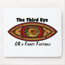 Third Eye - White Print with Caption by Manda