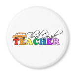 Third Grade Teacher magnets