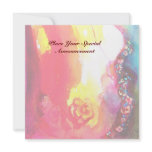 THIRD MASK masquerade ball ,gold red yellow blue invitations
