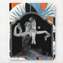 Thirties Dancing Deco Mouse Mats