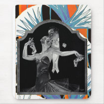Thirties Dancing Deco Mouse Mats