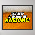 This Beer Poster $18.95