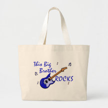 This Big Brother Rocks Canvas Bags