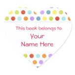 This Book Belongs To Custom Sticker