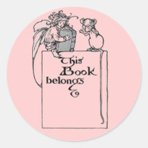 This Book Belongs To ~ Fairy Sticker