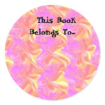 This Book Belongs To...Label stickers