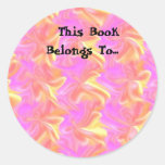 This Book Belongs To...Label Sticker