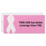 This car has better coverage than I do rack cards