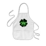 This clover feels lucky too aprons
