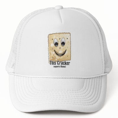 This Cracker supports Obama Trucker Hats by stiingya