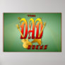This Dad Rocks! yardsign Poster