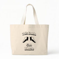 This Dude Can Blaze Canvas Bag