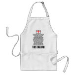 This England aprons